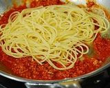 生トマトのミートソースと茹でキャベツ作り方7写真