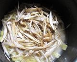菊池水田ごぼうと焼き鮭の炊き込みご飯作り方3写真