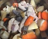 保温鍋で作る筑前煮作り方3写真