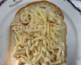 食パントースト♡マカロニサラダリメイク作り方3写真