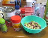 レンジで具だくさんミネストローネスープ作り方1写真