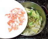 具沢山白菜スープ♪簡単作り方7写真