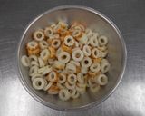こいのぼりハンバーグ　簡単キャラ弁給食作り方3写真