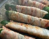 ズッキーニの肉巻き　にんにく白ワイン風味作り方3写真