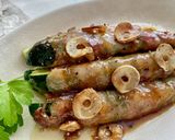 ズッキーニの肉巻き　にんにく白ワイン風味作り方4写真