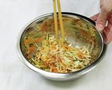 シャキシャキ梅入り切り干し大根サラダ作り方5写真