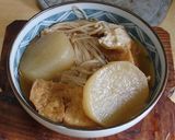 お手軽♪ 厚揚げと大根の煮物作り方8写真