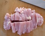 やわらか鶏むね肉のマスタード醤油作り方1写真