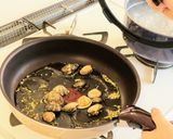 あさりのトマトクリームシチューパスタ作り方4写真