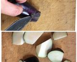 にしんとナスの煮物作り方3写真