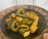 ゴーヤと揚げ豆腐のシークワーサーきんぴら作り方6写真