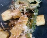 ゴーヤと揚げ豆腐のシークワーサーきんぴら作り方7写真