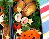 ★ハロウィンキャラ弁☆オバケの家*Ym*作り方7写真