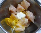 簡単！バターチキンカレー☆カレーリメイク作り方1写真