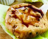 モス風がんもどきの菜つみバーガー作り方3写真