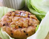 モス風がんもどきの菜つみバーガー作り方4写真