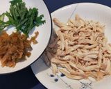 レンジde蒸し鶏とザーサイ青紫蘇サラダ作り方8写真