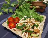 レンジde蒸し鶏とザーサイ青紫蘇サラダ作り方10写真