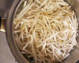 ピリ辛コールドもやし*作り方1写真