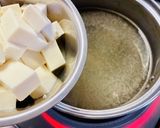 特製♡豆腐となめこのおろし味噌汁♡作り方5写真