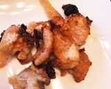 超簡単！おつまみ鶏皮焼き！作り方4写真