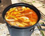 登山に！ダシが効いた山頂カレーうどん作り方3写真