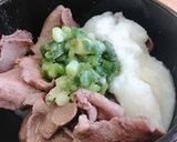 ねぎ塩牛たん丼・時短業務スーパーレシピ作り方4写真