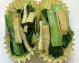 簡単お弁当にも♡小松菜とうすあげの炒め物作り方6写真