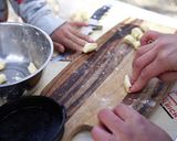 簡単キャンプ飯★子供と一緒に手打ちパスタ作り方6写真