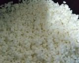 昨夜の夜食カップ麺残りスープで作るピラフ作り方1写真