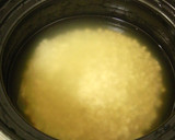 さつま芋とクコの実　押し麦の薬膳がゆ作り方1写真
