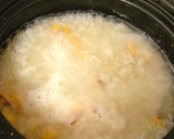さつま芋とクコの実　押し麦の薬膳がゆ作り方3写真