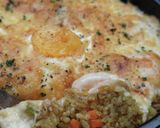 冷凍カレーピラフで海老ドリア作り方8写真