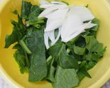 甘々♪南瓜・ほうれん草チヂミ！節約栄養作り方3写真