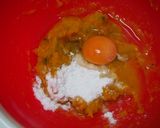 甘々♪南瓜・ほうれん草チヂミ！節約栄養作り方4写真