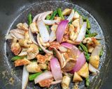 ごはんですよ！で竹輪のわさびマヨ炒め作り方3写真