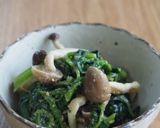 レンジで簡単♪ほうれん草しめじの胡麻和え作り方3写真