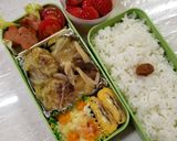 女子高生のお弁当(2年目１学期-⑫)作り方4写真