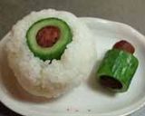 ハロウィン目玉おにぎり弁当　キャラ弁？作り方1写真