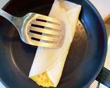 台湾風玉子焼き『蛋餅（ダンビン）』作り方6写真