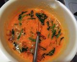 イタリア料理人のほうれん草のフリッタータ作り方7写真