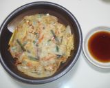 韓国の方直伝！もっちもちチジミ♡作り方4写真