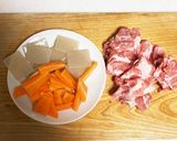 これは王道☆豚肉のレンコン金平作り方2写真