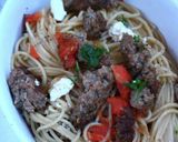 豚ひき肉とトマトのクリーミースパゲティ作り方12写真
