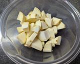 こんかさばとさつまいものほっくり温サラダ作り方2写真
