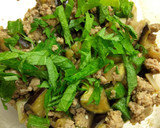 茄子とオクラと豚挽肉の味噌しょうゆ炒め作り方5写真