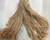 キャラ弁＊エノキでワンレングスの女の子作り方4写真