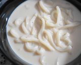 鯖缶の豆乳冷うどん作り方3写真