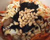 お鍋ひとつで☆ひじき豆の炊き込みごはん作り方4写真
