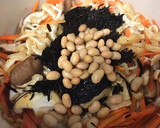 お鍋ひとつで☆ひじき豆の炊き込みごはん作り方4写真